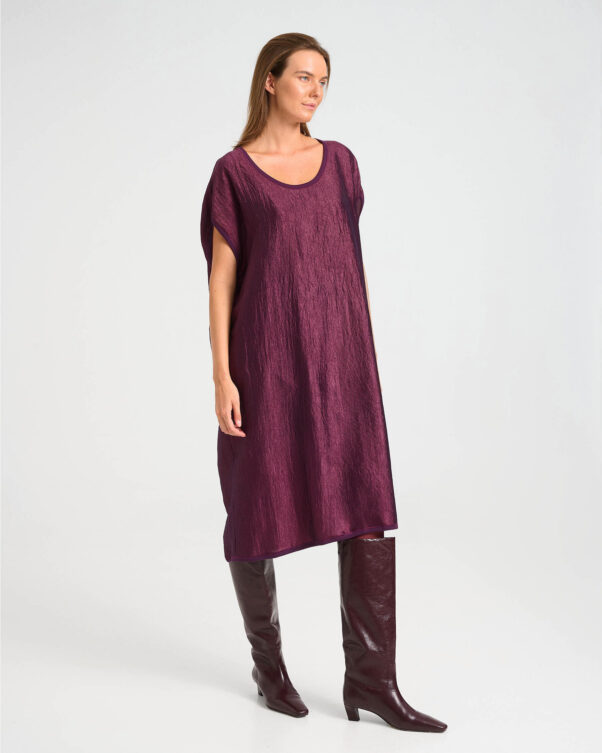 Acetate Midi Dress - 006875510 - image 2